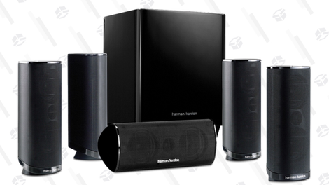 Refurb Harman Kardon HKTS 16 5.1 Channel Home Theater Speaker Set | $140 | Harman KardonRefurb Harman Kardon HKTS 15 5.1 Channel Home Theater Speaker Set | $140 | Harman Kardon